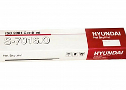 Электроды  HYUNDAI S-7016.O 2,6 мм  (5,0 кг)
